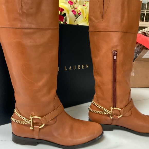 Ralph Lauren Shoes - Ralph Lauren leather  nwot riding boots